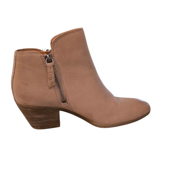 Frye Womens Judith Double‎ Zip Ankle BOOTIES Size 7 - Picture 6 of 7